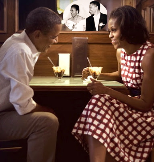 Obama wedding anniversary